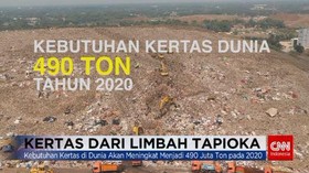 VIDEO: Kertas dari Limbah Tapioka
