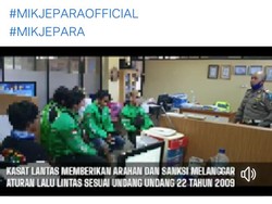 Driver Ojol yang Viral Balap Liar di Marka Jaga Jarak Dipanggil Polisi