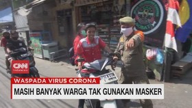 VIDEO: Masih Banyak Warga Tak Gunakan Masker