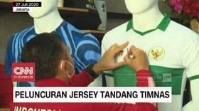 VIDEO: Peluncuran Jersey Tandang Timnas