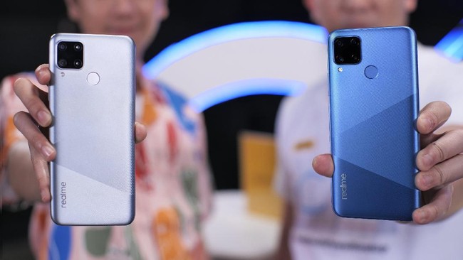 Realme resmi luncurkan ponsel pintar seri C terbaru, yakni C15 di Indonesia dengan menggunakan baterai berkapasitas 6.000 mAh.