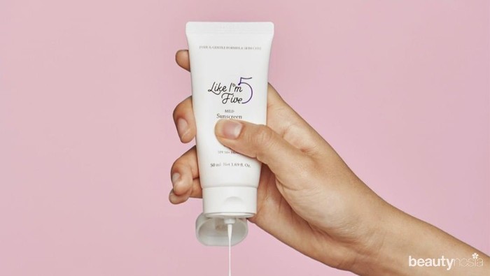 Review: Like I'm 5 Mild Sunscreen Korea untuk Kulit Sensitif