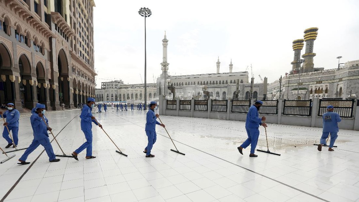 FOTO: Suasana Mekkah Sambut Jemaah Haji Kala Pandemi