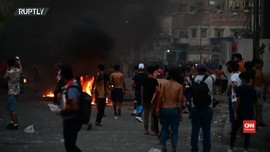 VIDEO: Unjuk Rasa Anti Pemerintah Irak, 2 Tewas