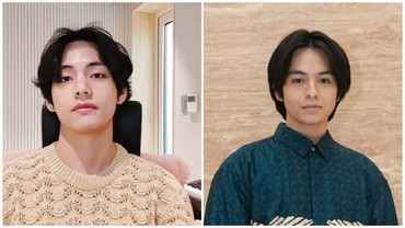 Unggah Foto Rambut Belah Tengah, Angga Yunanda Disebut Mirip V BTS