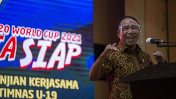 Zainudin Amali dan Yunus Nusi resmi terpilih menjadi Wakil Ketua Umum PSSI (Waketum PSSI) periode 2023-2027 dalam KLB PSSI 2023, Kamis (16/2).