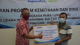 AP I Balikpapan Salurkan Program Kemitraan UMKM Rp 475 Juta