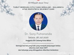 Seorang Dokter di Blitar Meninggal Terpapar COVID-19