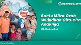 Grab-Likee Gelar Konser Amal buat Biaya Pendidikan Anak Mitra