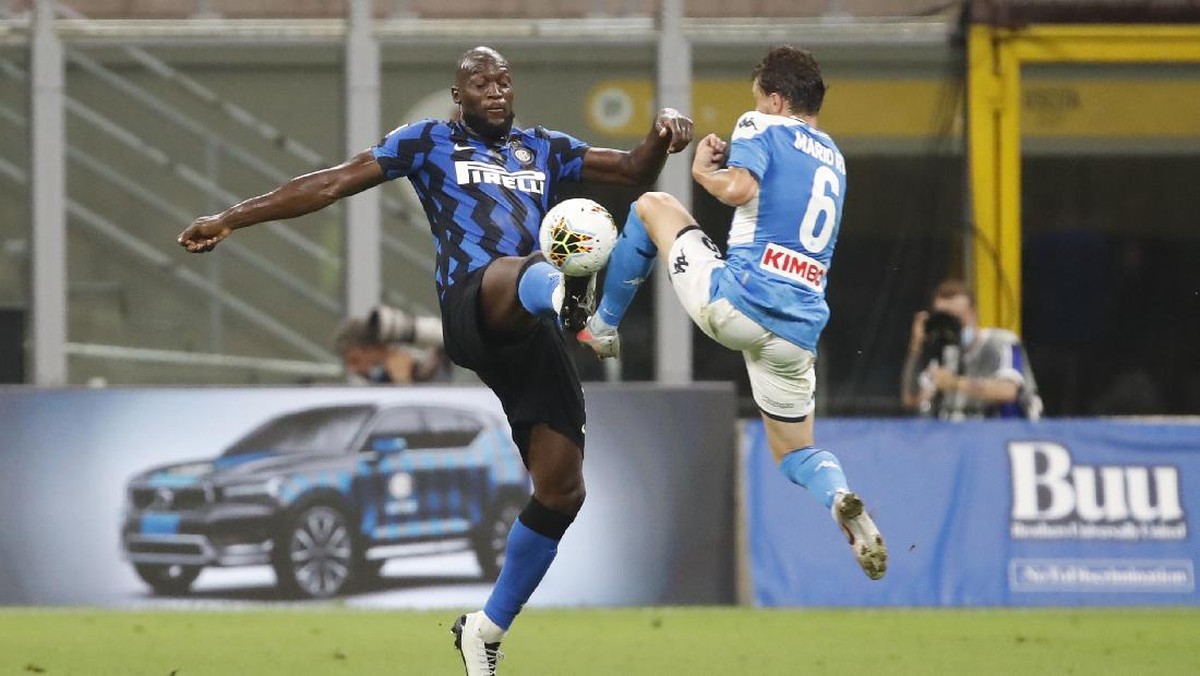 FOTO: Gulung Napoli, Inter Amankan Peringkat Dua Liga Italia