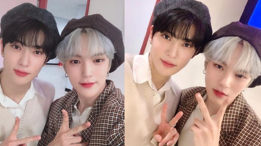 Jaehyun NCT dan Minhyuk Monsta x