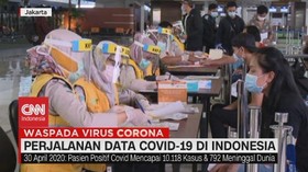VIDEO: Perjalanan Data Covid-19 di Indonesia
