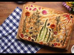 Cantiknya Roti Italia Bertema Kebun Bunga yang Jadi Tren