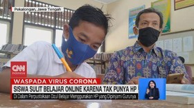 VIDEO: Siswa Sulit Belajar Online Karena Tak Punya HP