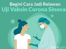Sudah Bisa Daftar Lho! Ini Syarat Jadi Relawan Uji Vaksin Corona Sinovac