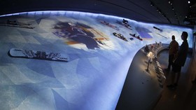 FOTO: Museum Olimpiade dan Paralimpiade AS Rp1,3 Triliun