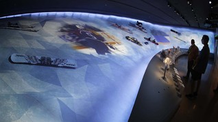 FOTO: Museum Olimpiade dan Paralimpiade AS Rp1,3 Triliun