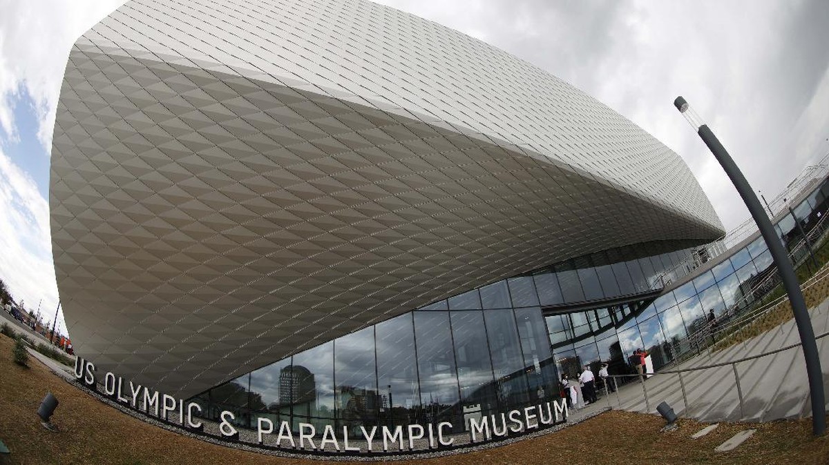 FOTO: Museum Olimpiade dan Paralimpiade AS Rp1,3 Triliun