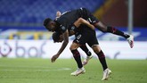 FOTO: Sampdoria vs AC Milan, Lagi-lagi Ibra Bahaya Zlatan Ibrahimovic memiliki kontribusi penting ketika AC Milan mengalahkan Sampdoria, Kamis (30/7) dini hari waktu Indonesia.