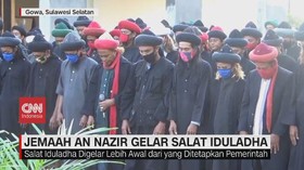 VIDEO: Jemaah An Nazir Gelar Salat Iduladha