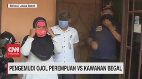 VIDEO: Pengemudi Ojol Perempuan Vs Kawanan Begal