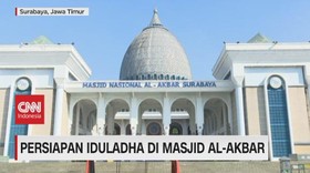VIDEO: Persiapan Iduladha di Masjid Al Akbar Surabaya