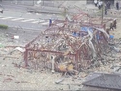 Restoran di Jepang Hancur Gegara Ledakan Gas