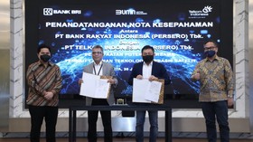 Telkom Gandeng BRI untuk Tingkatkan Layanan Satelit