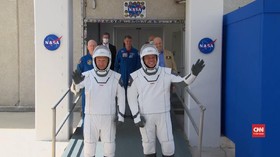 VIDEO: Astronaut Space-X Kembali Ke Bumi