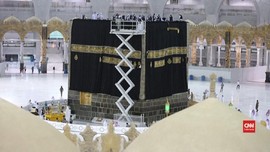VIDEO: Melihat Penggantian Kain Penutup Ka'bah