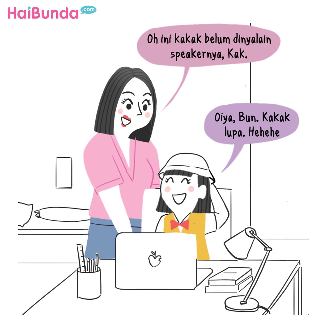 Komik HaiBunda Sekolah