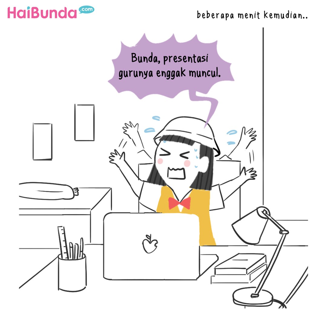 Komik HaiBunda Sekolah