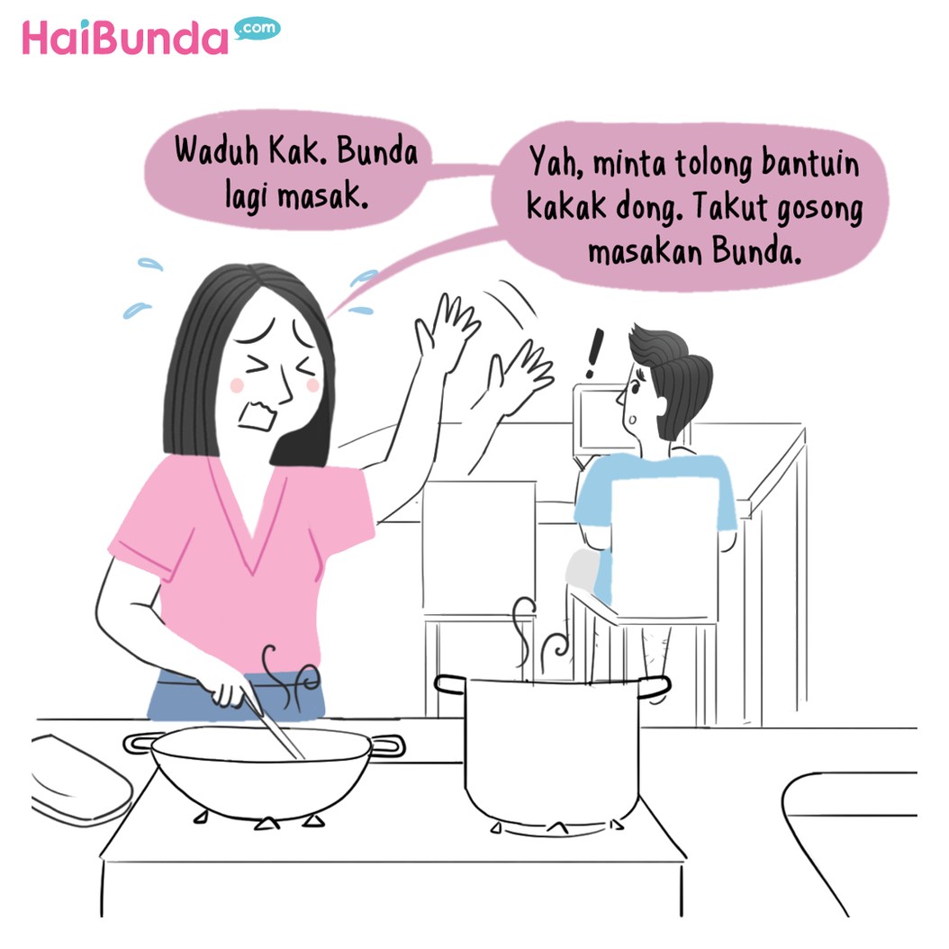 Komik HaiBunda Sekolah