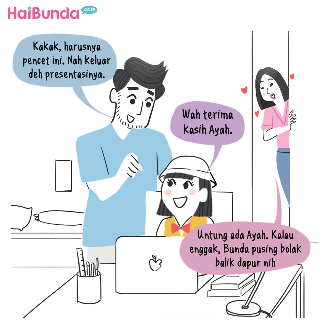 Komik HaiBunda Sekolah