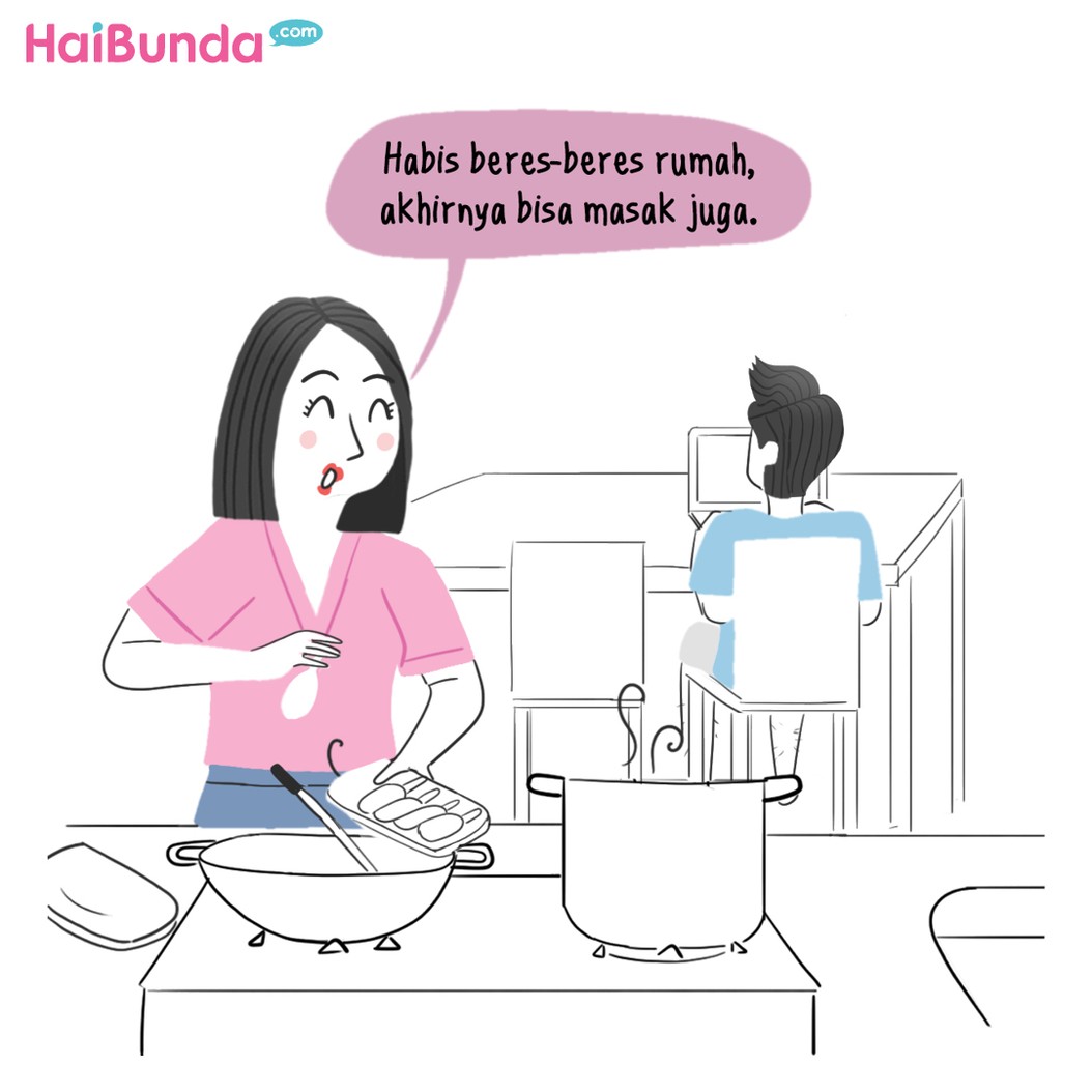 Komik HaiBunda Sekolah