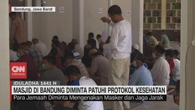 VIDEO: Masjid di Bandung Diminta Patuhi Protokol Kesehatan