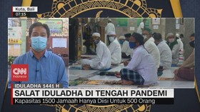 VIDEO: Pelaksanaan Salat Iduladha di Bali saat Pandemi