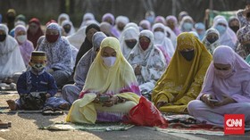 Protes PPKM Darurat, MUI Sumbar Izinkan Salat Id di Lapangan