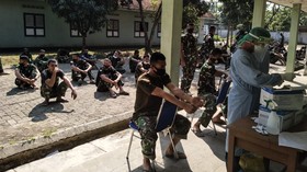 Pasien Sembuh Corona Secapa TNI AD Bertambah Jadi 1.241 Orang