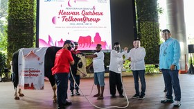 TelkomGroup Salurkan Ribuan Hewan Kurban ke Seluruh Indonesia