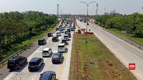 VIDEO: Idul Adha, Tol Cipali Dipadatin Kendaraan