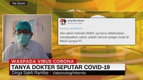 VIDEO: Bicara Perkembangan Vaksin Covid-19 Dengan dr. Dirga