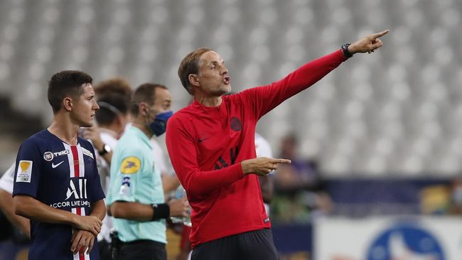 Pelatih PSG Jelang Lawan MU: Rashford Menjengkelkan Pelatih PSG Thomas Tuchel mengaku jengkel dengan bomber MU Marcus Rashford jelang bentrok kedua dalam laga lanjutan Grup H Liga Champions