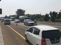 Contra Flow Diberlakukan di Tol Cikampek, Arah Jakarta Lancar