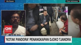 VIDEO: 'Kotak Pandora' Penangkapan Djoko Tjandra