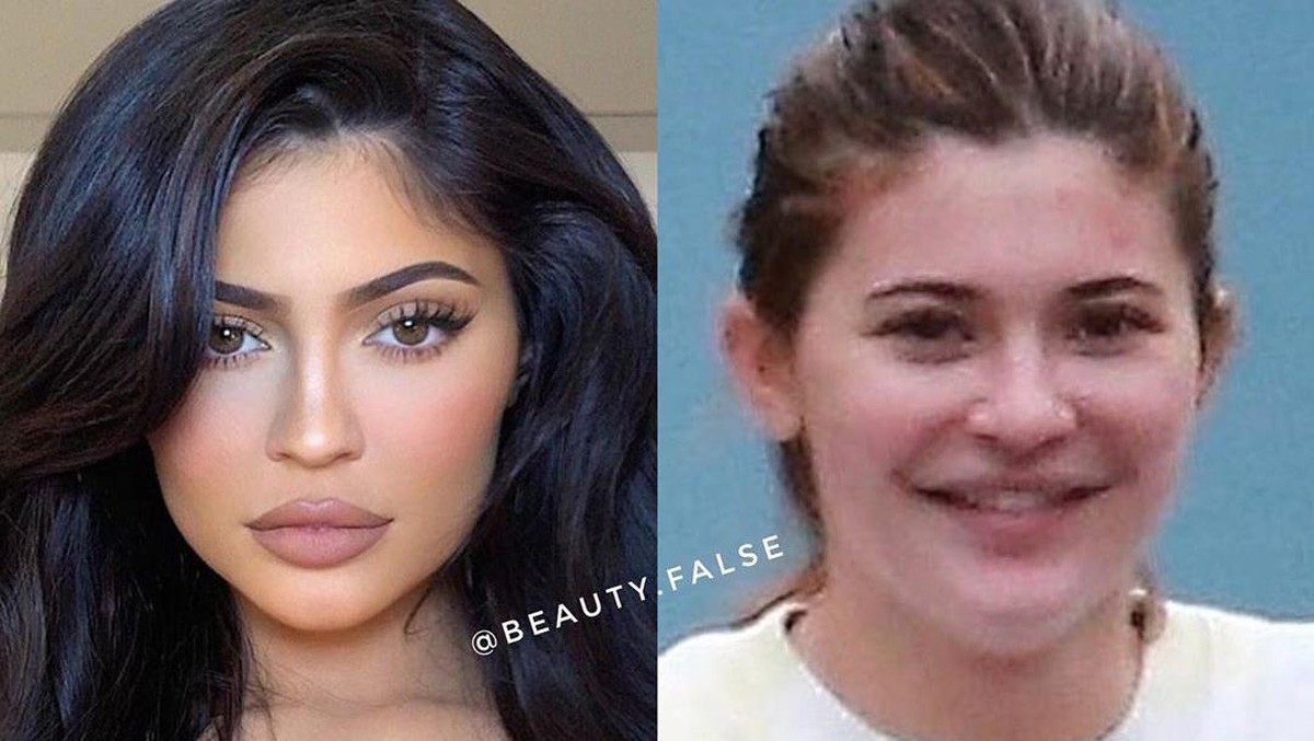 Wajah selebriti dunia tanpa editan