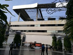 Atap Gedung Parkir Terminal 3 Runtuh, AP II: Karena Angin Kencang