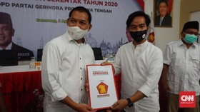 Gerindra Resmi Ikut Usung Gibran Rakabuming di Pilkada Solo