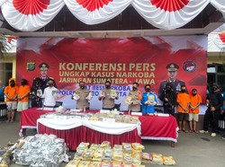 Ratusan Kg Sabu-Ganja Diamankan, Kapolda: 975 Ribu Orang Selamat
