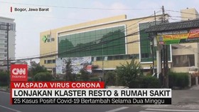 VIDEO: Lonjakan Klaster Covid-19 Resto & Rumah Sakit di Bogor